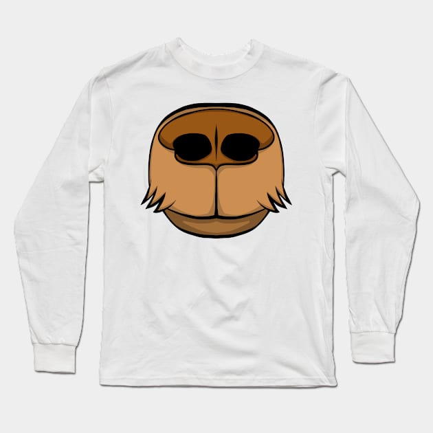 Doggy Mask Long Sleeve T-Shirt by J.Rage